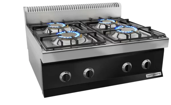 Plynový sporák - 23 kW - 4 horáky - Image 4