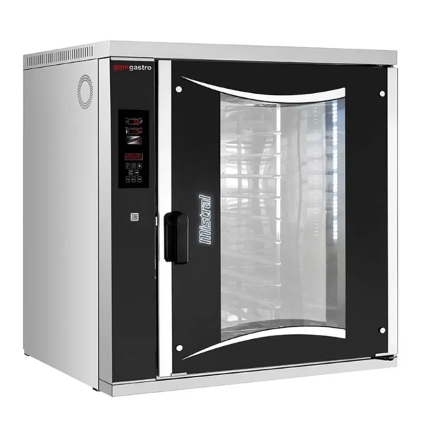 2x pekárenská plynová teplovzdušná rúra - digitálna - 6x + 10x EN 60x40 - vrátane digestora - Image 6
