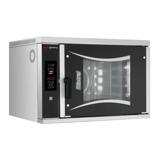 Pekárenská plynová teplovzdušná rúra - Digitálna - 6x EN 60x40 - vrátane podstavca - Image 4