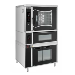 Pekárenská plynová teplovzdušná rúra - digitálna - 6x EN 60x40 - vrátane pecí na pizzu a kysnutia