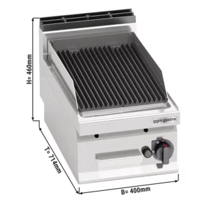 Plynový lávový gril (6,9 kW)