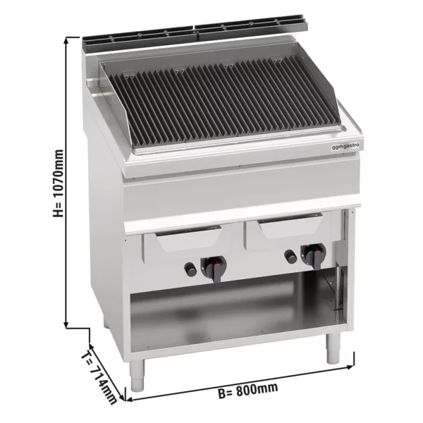 Plynový vodný gril (18 kW)