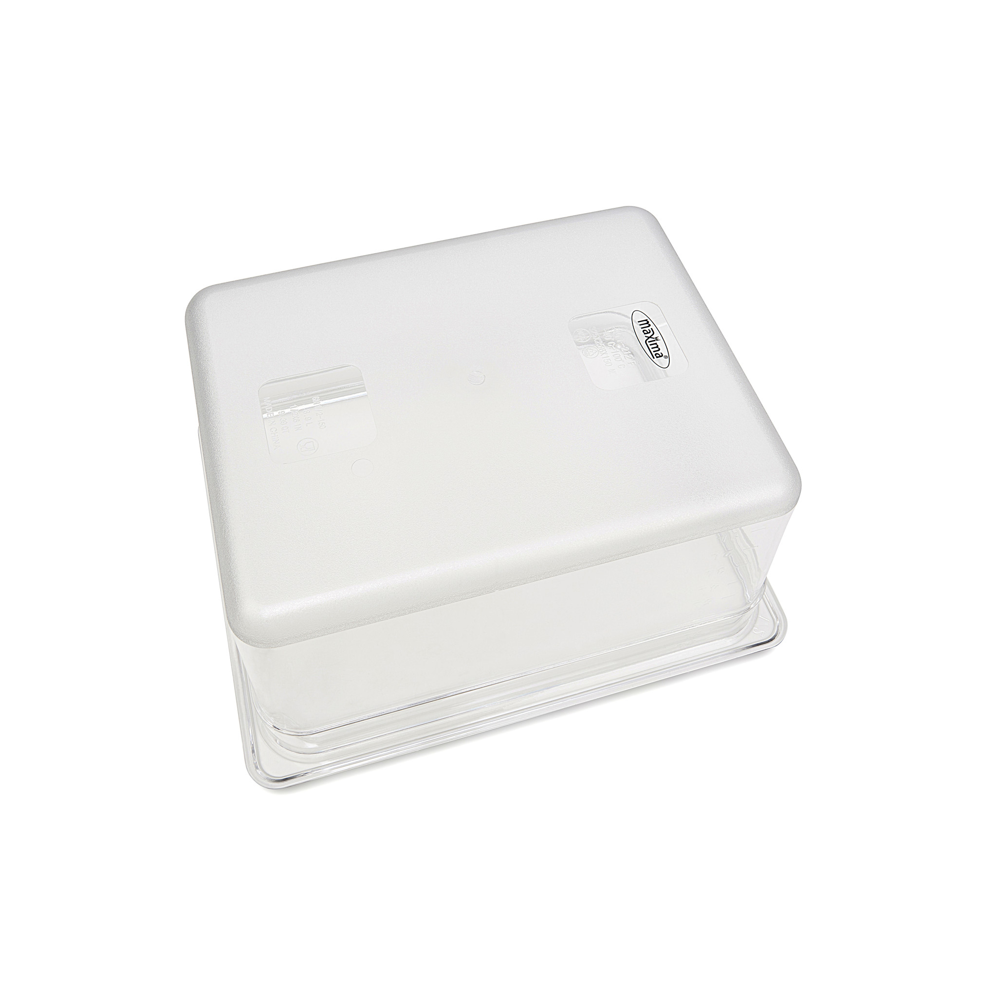 Gastronádoba 1/2 GN - 15 cm hlboká - 32,5 x 26,5 cm - polykarbonát – Obrázok 2