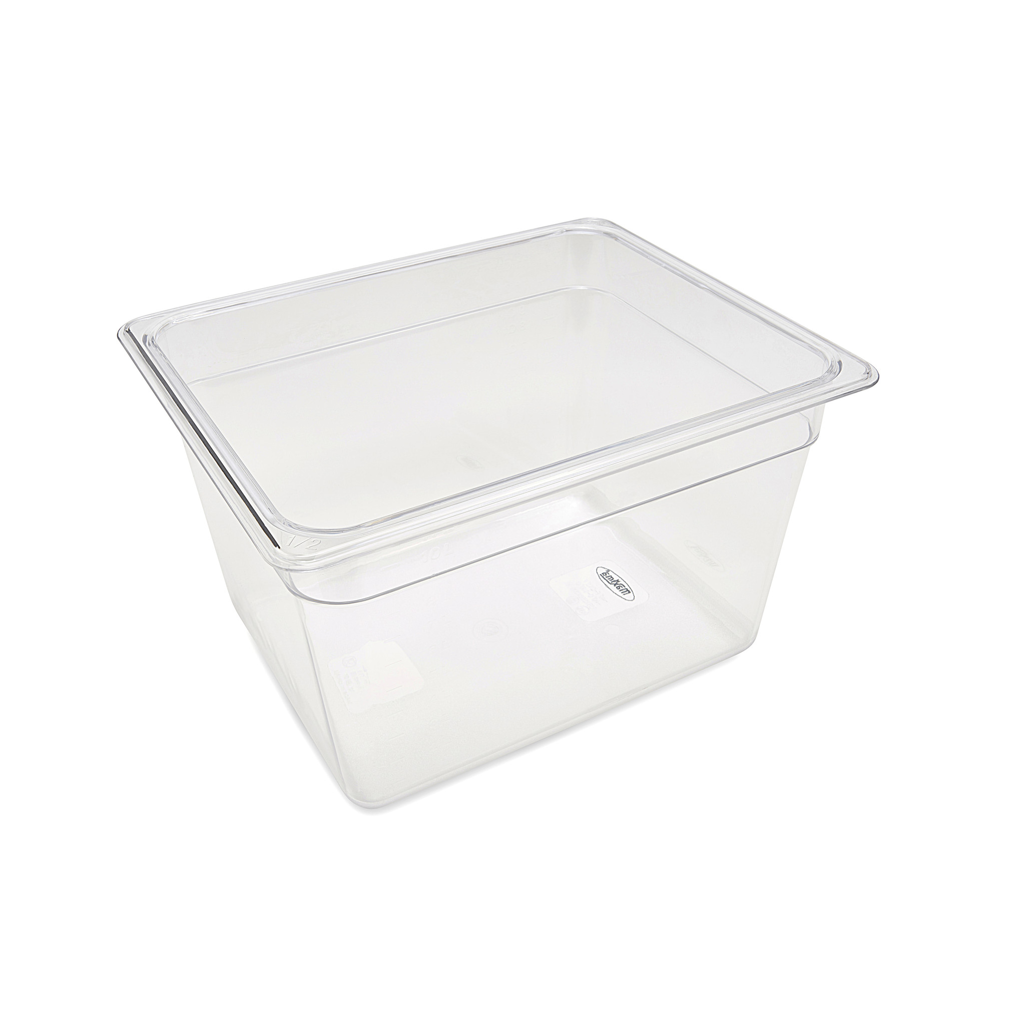 Gastronádoba 1/2 GN - hĺbka 20 cm - 32,5 x 26,5 cm - polykarbonát