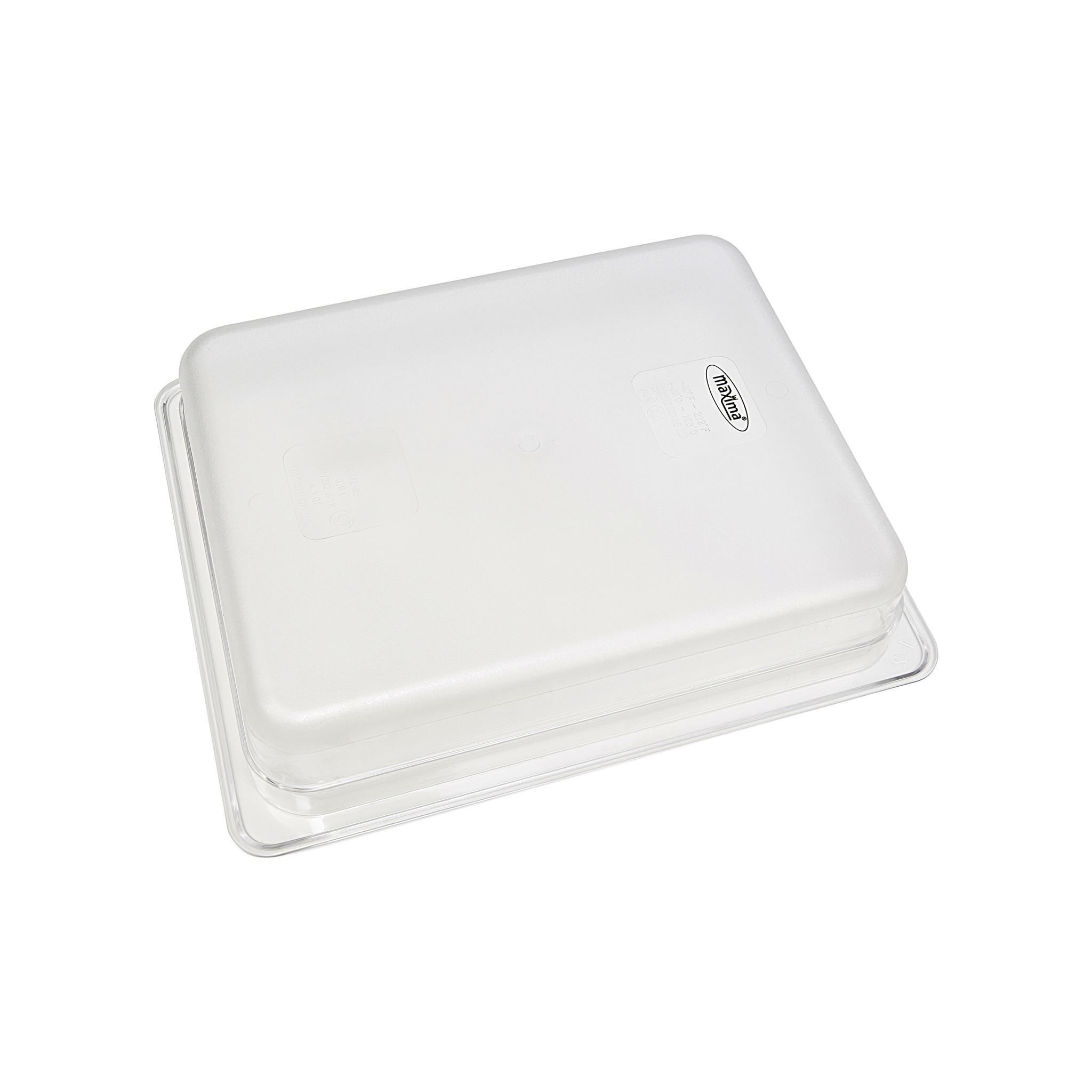 Gastronádoba 1/2 GN - 6,5 cm hlboká - 32,5 x 26,5 cm - polykarbonát – Obrázok 2