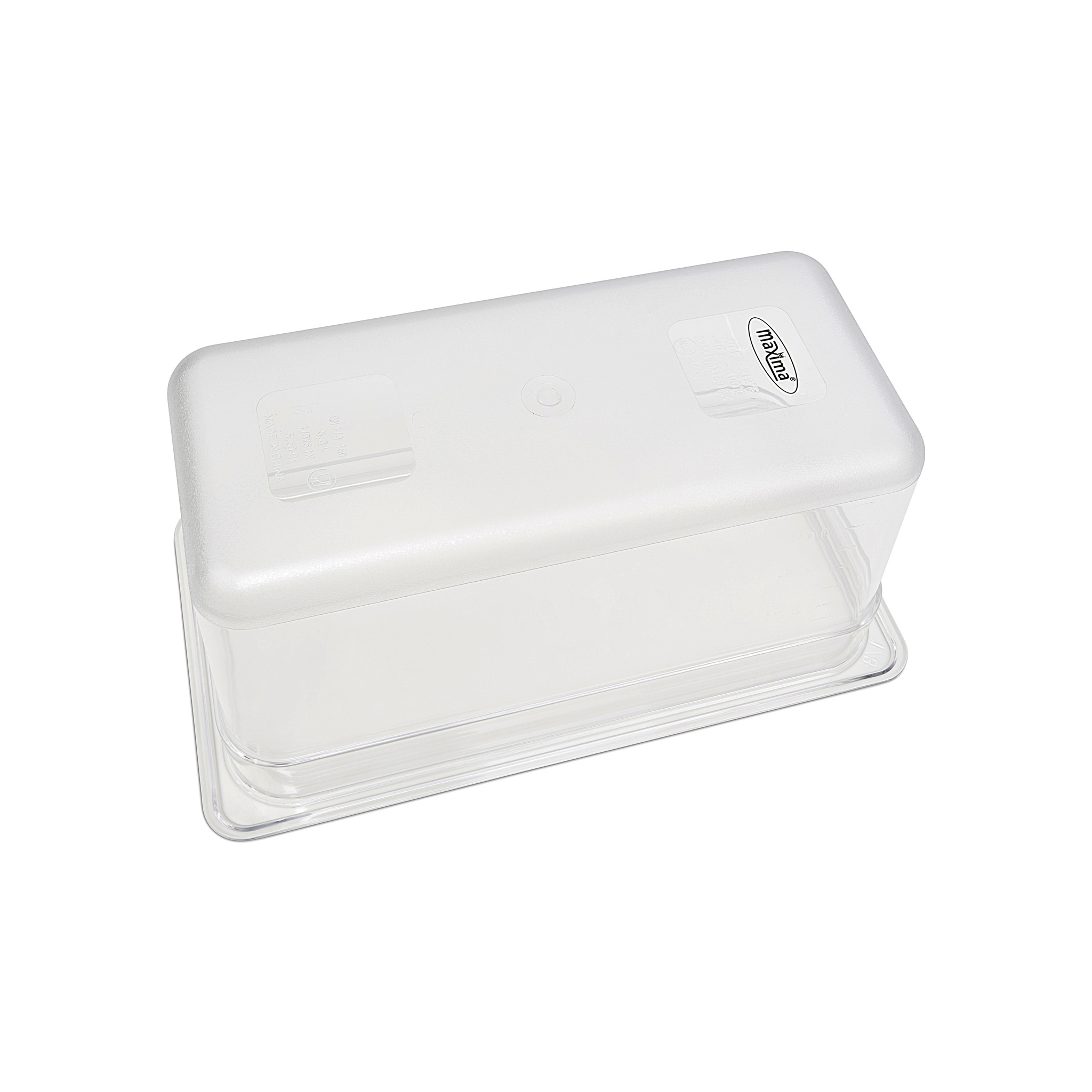 Gastronádoba 1/3 GN - 15 cm hlboká - 32,5 x 17,6 cm - polykarbonát – Obrázok 2