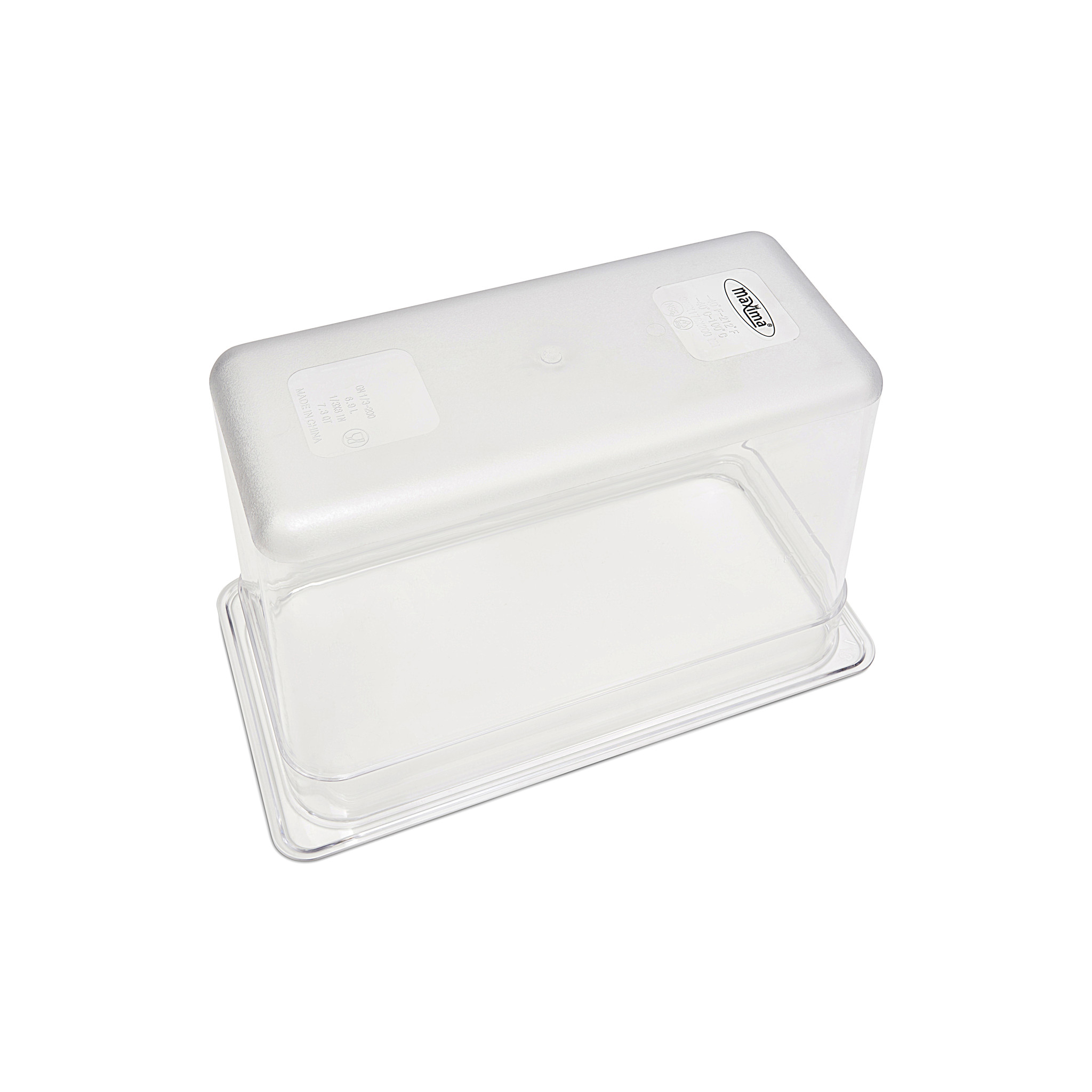 Gastronádoba 1/3 GN - hĺbka 20 cm - 32,5 x 17,6 cm - polykarbonát – Obrázok 2