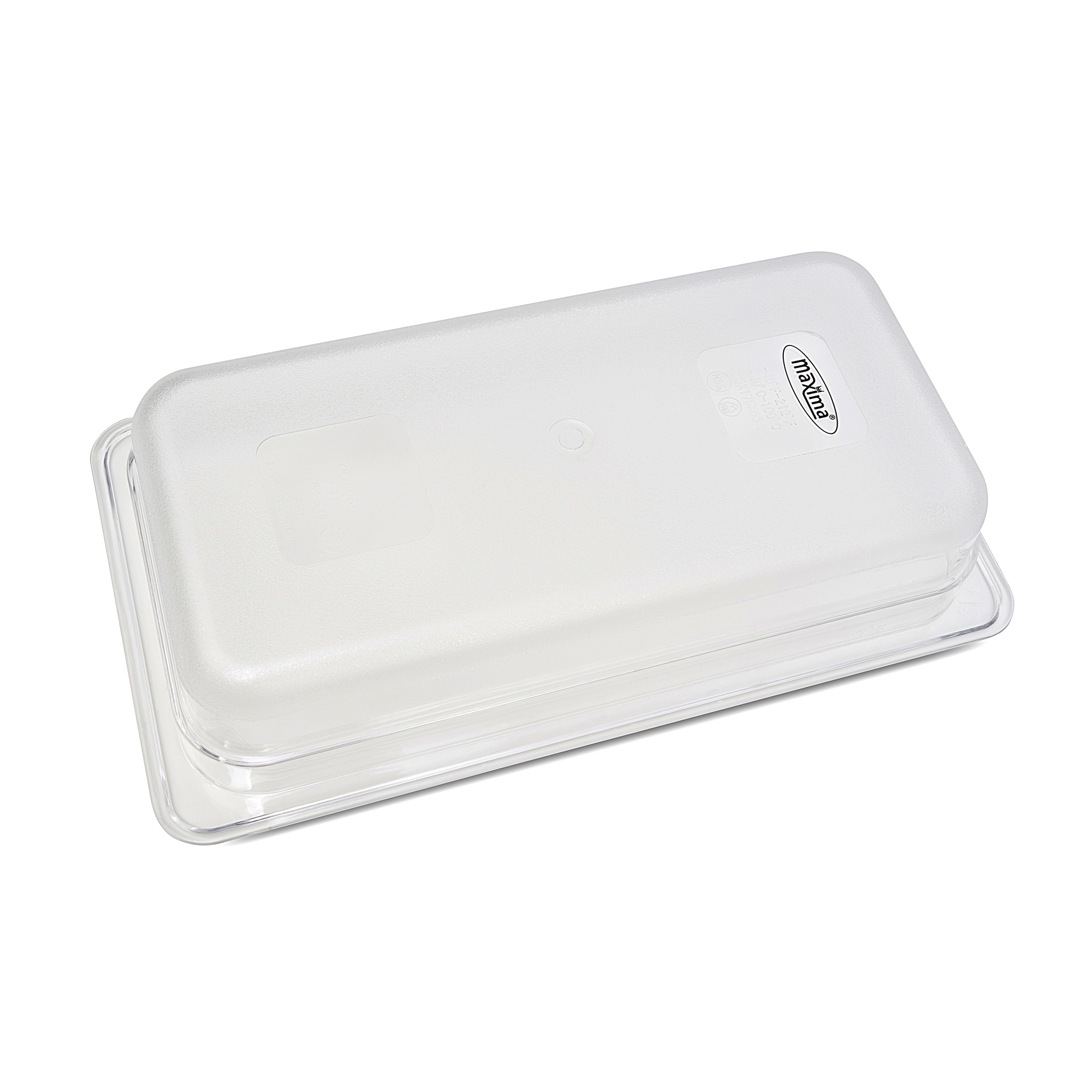 Gastronádoba 1/3 GN - 6,5 cm hlboká - 32,5 x 17,6 cm - polykarbonát – Obrázok 2