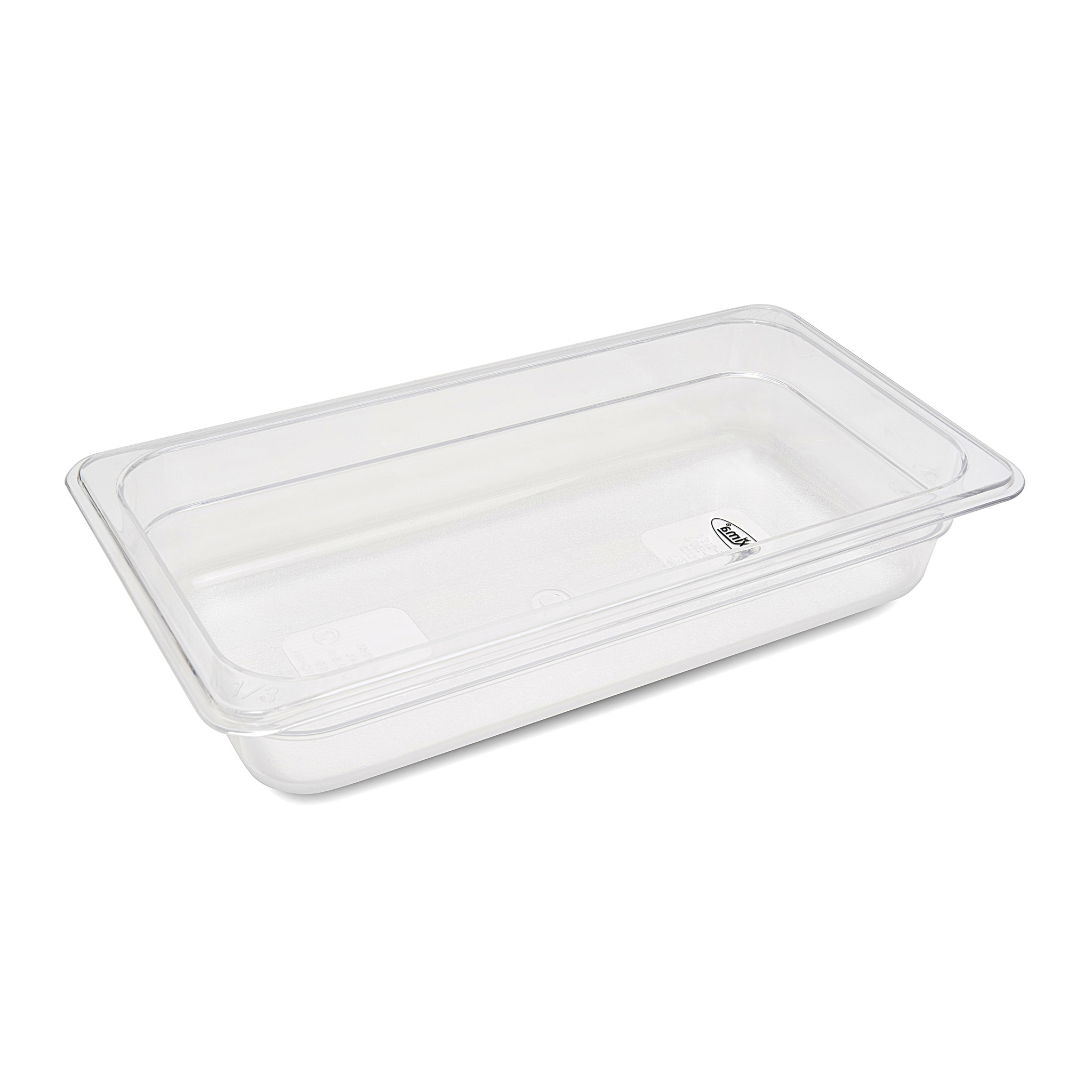Gastronádoba 1/3 GN - 6,5 cm hlboká - 32,5 x 17,6 cm - polykarbonát