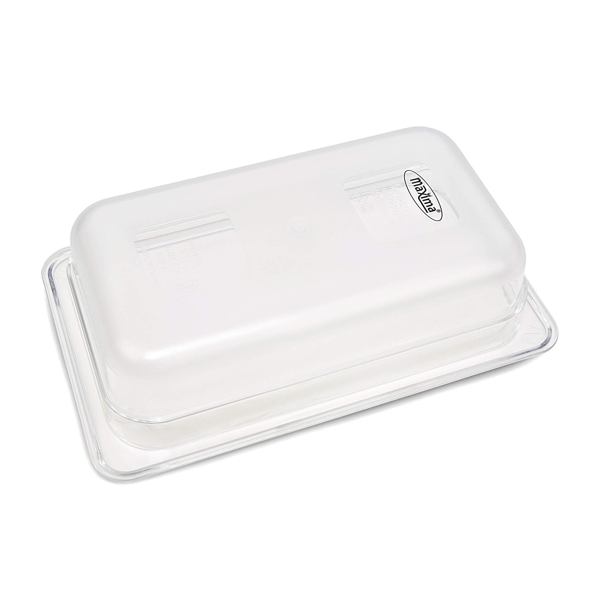 Gastronádoba 1/4 GN - 6,5 cm hlboká - 26,5 x 16,2 cm - polykarbonát – Obrázok 2