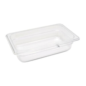 Gastronádoba 1/4 GN - 6,5 cm hlboká - 26,5 x 16,2 cm - polykarbonát