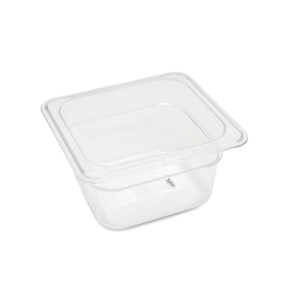 Gastronádoba 1/6 GN - 10 cm hlboká - 17,6 x 16,2 cm - Polykarbonát