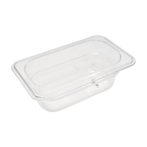 Gastronádoba 1/9 GN - 6,5 cm hlboká - 17,6 x 10,8 cm - Polykarbonát