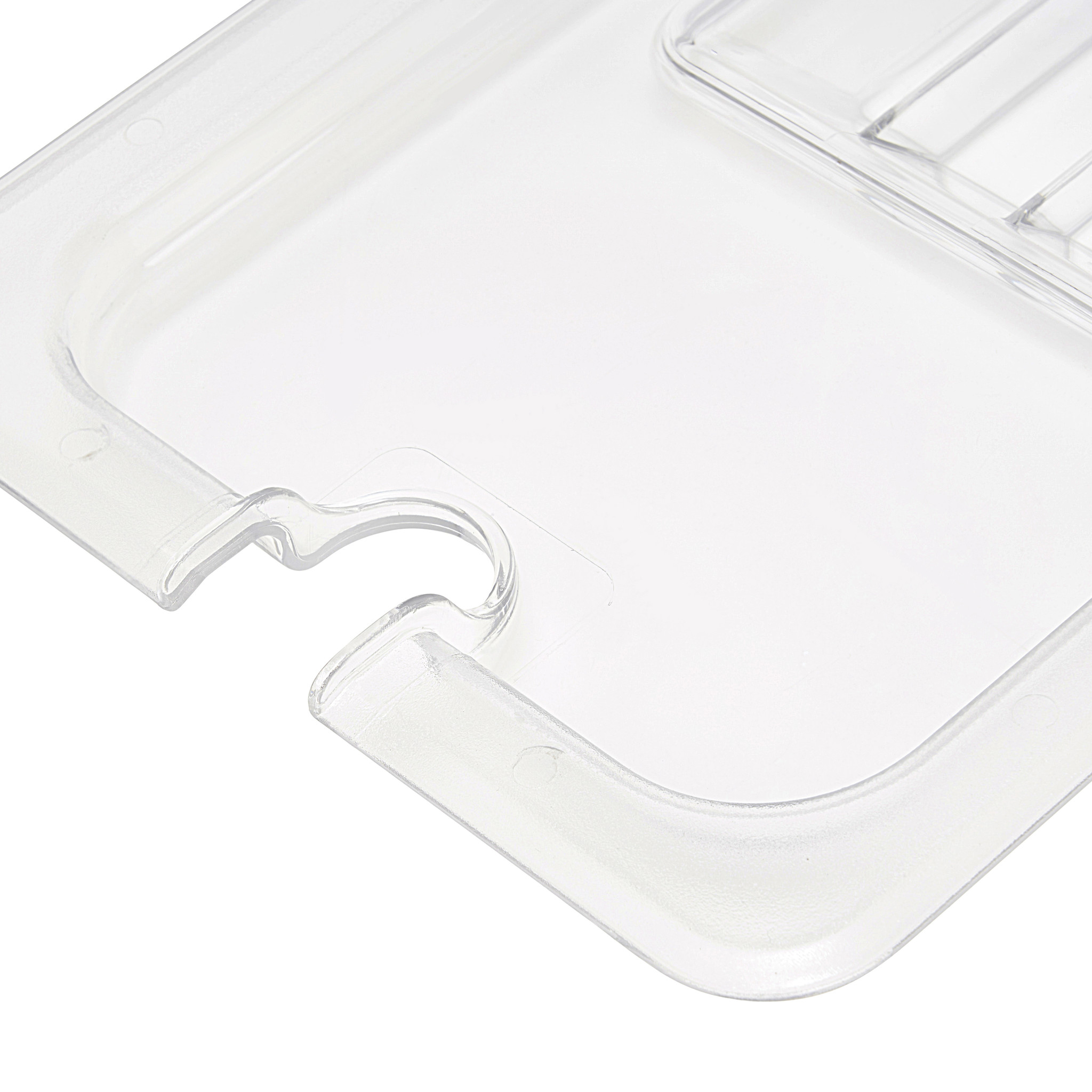 Veko 1/3 GN - s priehlbinou - polykarbonát – Obrázok 3
