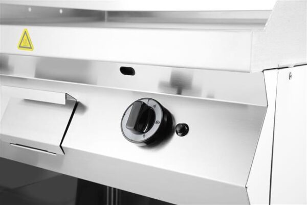 Plynová grilovacia platňa – hladká – 800x700x900 mm – 10 kW | Hendi 220207 - Image 6