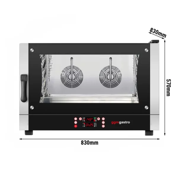Elektrická teplovzdušná rúra COMPACT - Digitálna - 4x EN 60x40