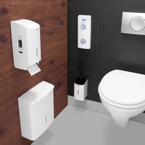 AIR WOLF | Dávkovač hygienických vrecúšok až na 25 hygienických vrecúšok - biela nerez - Image 3