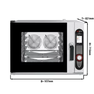 Konvektomat - Touch - 5x GN 1/1 - s umývacím systémom