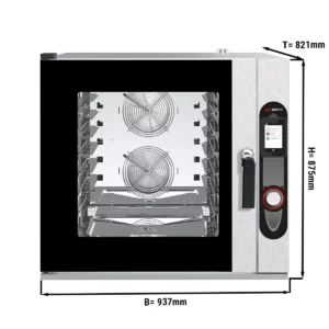 Konvektomat - Touch - 7x GN 1/1 - s umývacím systémom