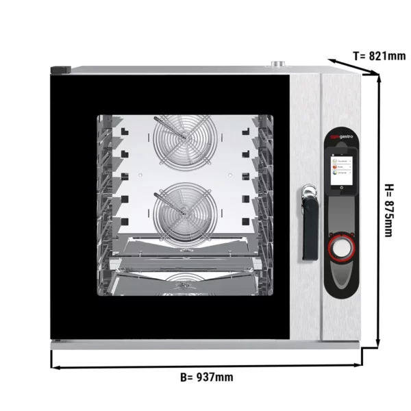 Konvektomat - Touch - 7x GN 1/1 - s umývacím systémom