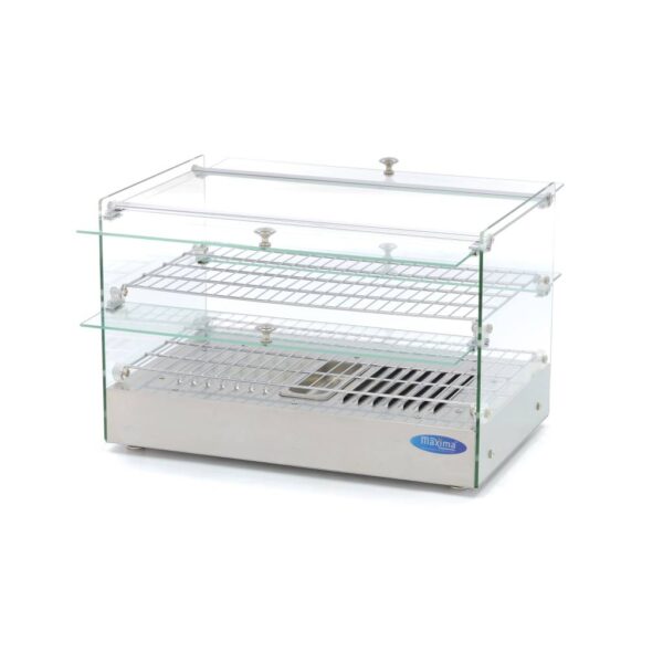 Maxima Ohrevná vitrína – 2 police – 55 cm – 50 l | 09400780 - Image 6