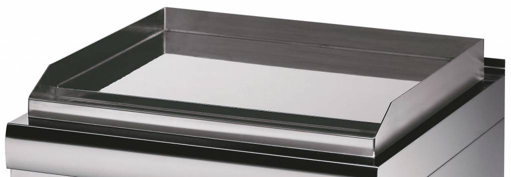Grilovacia doska Heavy Duty - polovičná drážkovaná žar chrome - dvojni - globok 70 cm - Električni – Obrázok 2