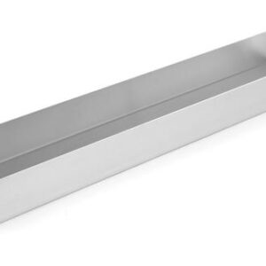 Hliníkový cukrárenský plech – uzatvárateľný, HENDI, 580x100x(H)50mm