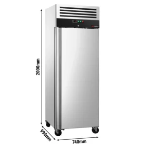 Pekárenská chladnička PREMIUM - EN 60x80 - 600 litrov - s 1 dverami