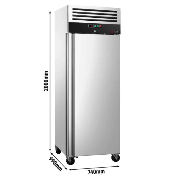 Pekárenská chladnička PREMIUM - EN 60x80 - 600 litrov - s 1 dverami
