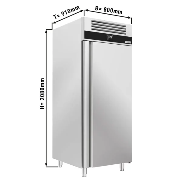 Pekárenská chladnička PREMIUM - EN 60x40 - 850 litrov - s 1 dverami