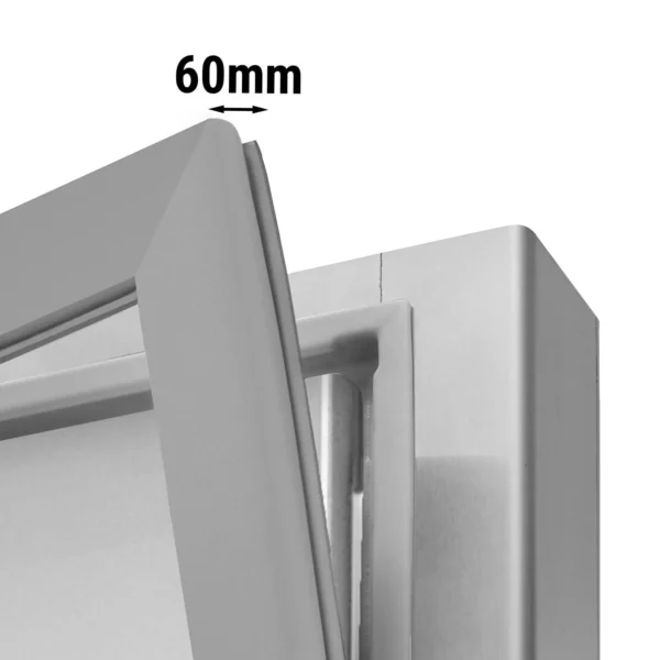 Pekárenská chladnička PREMIUM - EN 60x40 - 850 litrov - s 1 dverami - Image 12