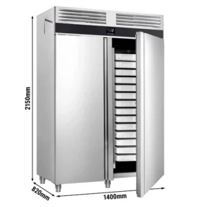Pekárenská chladnička PREMIUM - EN 60x40 - 1700 litrov - s 2 dverami