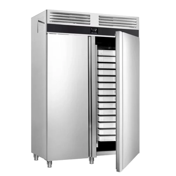 Pekárenská mraznička PREMIUM - EN 60x40 - 1700 litrov - s 2 dverami - Image 2