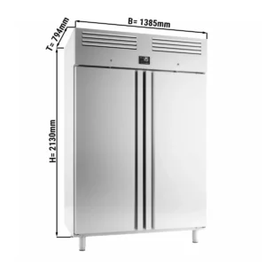 Pekárenská chladnička PREMIUM PLUS - EN 60x40 - 1240 litrov - s 2 dverami