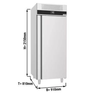 Mraznička na ľad PREMIUM - 700 litrov - s 1 dverami