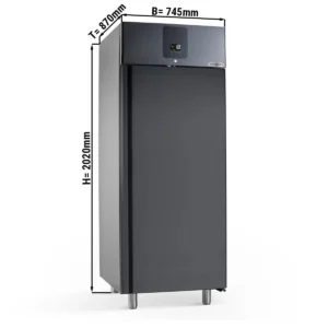 Mraznička PREMIUM PLUS - 745 x 870 mm - 650 litrov - s 1 dverami