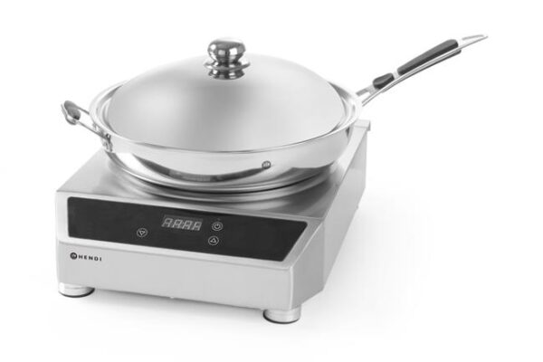 Indukčný Wok model 3500, HENDI, Profi Line, indukčný varič, 230V/3500W, 340x450x(H)130mm