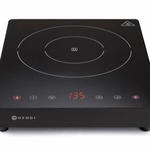 Indukčný varič 2000 W, HENDI, Kitchen Line, 230V/2000W, 297x411x(H)57mm