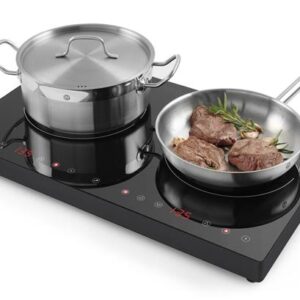 Indukčný varič dvojitý, HENDI, Kitchen Line, 230V/3500W, 608x405x(H)54mm