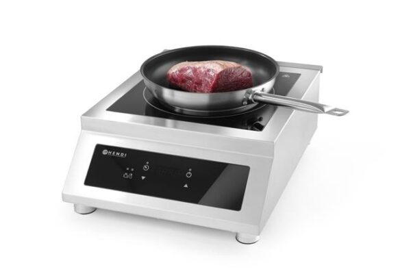 Indukčný varič model 5000 D, HENDI, Profi Line, 400V/5000W, 398x525x(H)175mm - Image 3