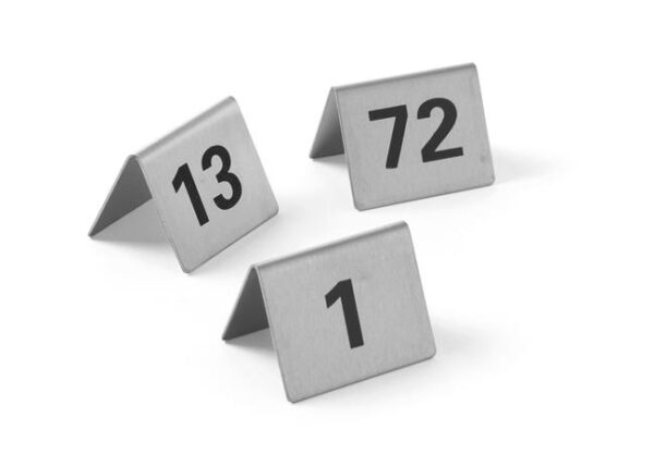 Informačná tabuľka s číslom, HENDI, Čísla 13-24, 50x35x(H)40mm - Image 8