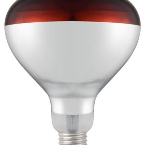 Infračervená ohrevná žiarovka, HENDI, Červená, 230V/250W, ø125x(H)170mm