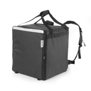 Izolovaný batoh na prepravu potravín, HENDI, 75,2L, Čierna, 410x410x(H)480mm