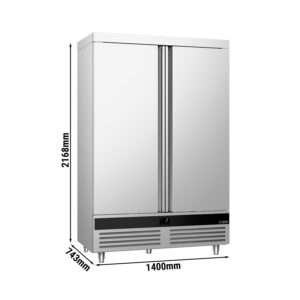 Chladnička - 1400 litrov - s 2 dverami