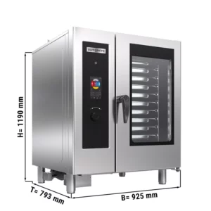 Plynový konvektomat - Touch - 10x GN 1/1 - vrátane bojlera
