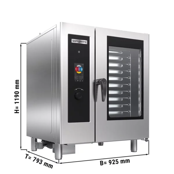 Plynový konvektomat - Touch - 10x GN 1/1 - vrátane bojlera