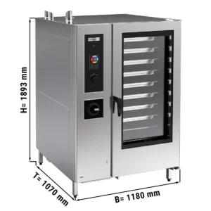 Plynový konvektomat - Touch - 40x GN 1/1 - vrátane bojlera