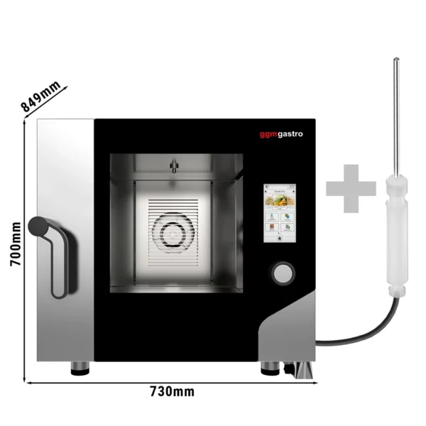 Konvektomat - Touch - 5x GN 1/1 - s umývacím systémom a snímačom teploty