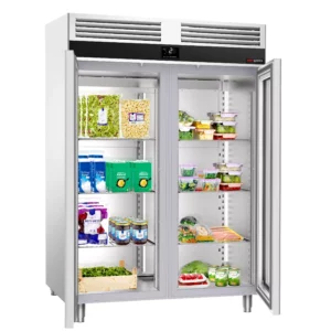 Chladnička PREMIUM - GN 2/1 - 1400 litrov - s 2 sklenenými dvierkami