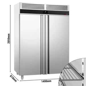 Chladnička PREMIUM - GN 2/1 - 1400 litrov - s 2 dverami
